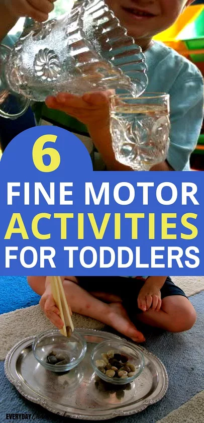 Fine Motor Water Activity for Toddlers