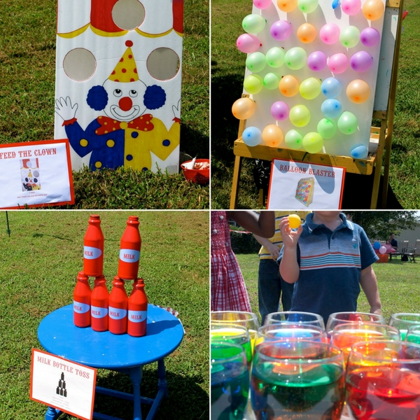 How To Throw An Amazing Carnival Birthday Party - Diy Carnival Game Booth