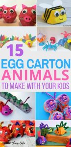 15 Adorable Animal Egg Carton Crafts For A Zoo Of Fun!