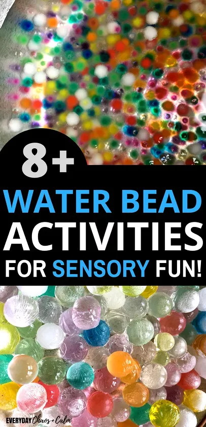 Sensory Play Activities for Kids Using Water Beads
