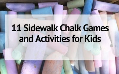 11 Sidewalk Chalk Games and Activities for Kids
