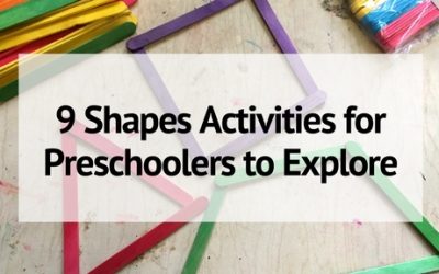 9 Engaging Shape Activities for Preschoolers (& Toddlers) to Explore