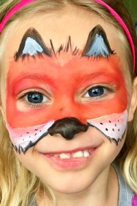 Fox Face Paint Tutorial- Step-by-Step