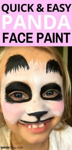 Step-by-Step Easy Panda Face Paint Tutorial