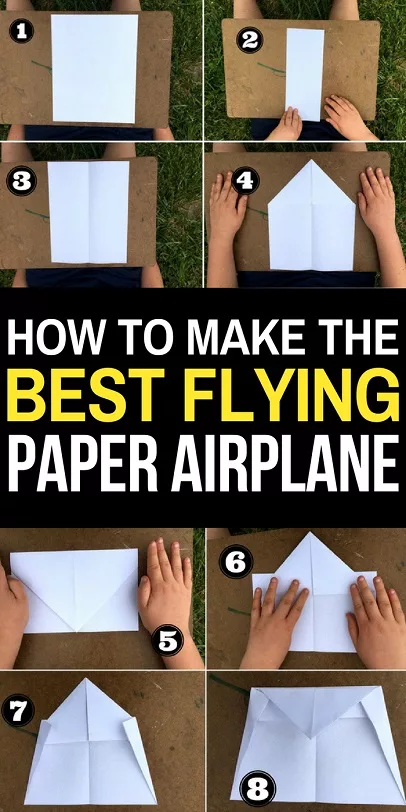 The Best Paper Airplane: How to Make a Paper Airplane