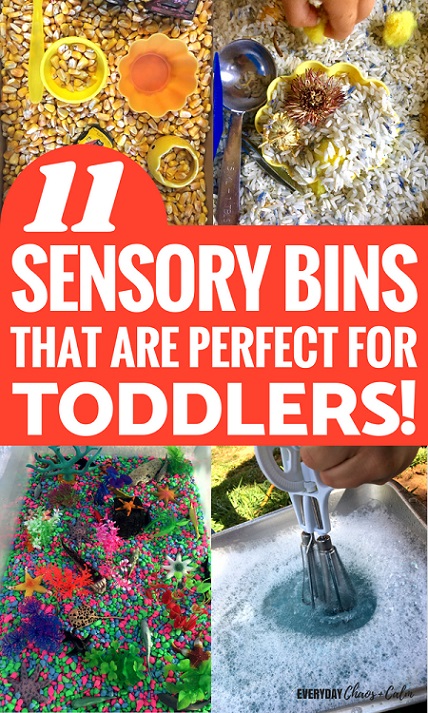 Sensory Activities for Toddlers: 11 sensory bins that are perfect for toddlers to explore