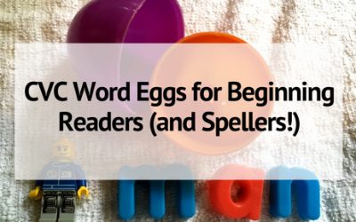 CVC Word Eggs for Beginning Readers (and Spellers!)