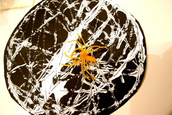 marble painting spider web (1)