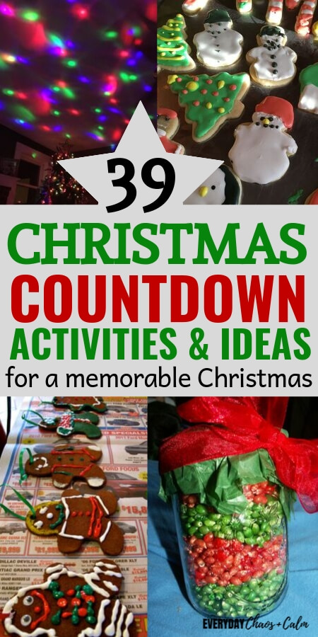 39 Christmas Countdown Activities for Kids and Families