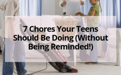 7 Chores Your Teens Should Be Doing on Their Own