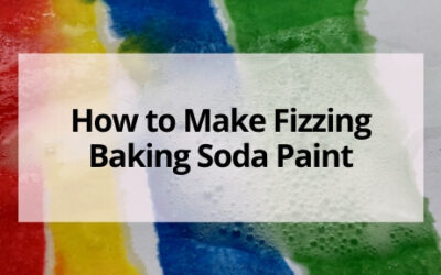 How to Make Fizzing Baking Soda Paint  (a STEAM Activity)