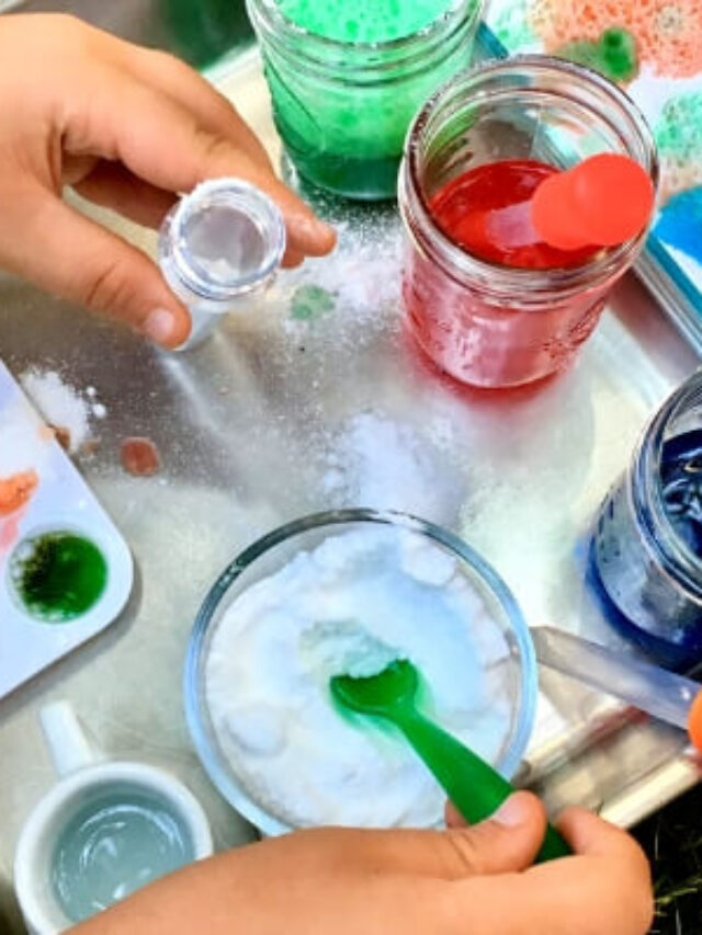 7 Baking Soda and Vinegar STEM Activities for Kids Story