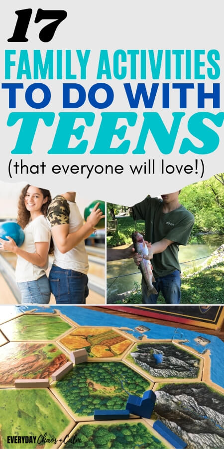17 family activities to do with teens that everyone will love!