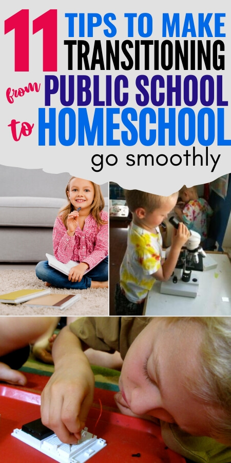 11 tips to make transitioning from public school to homeschool go smoothly
