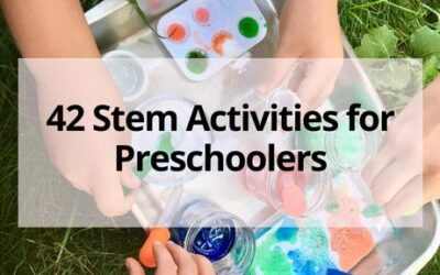 42 Fun STEM Activities for 4 Year Olds (and Preschoolers)