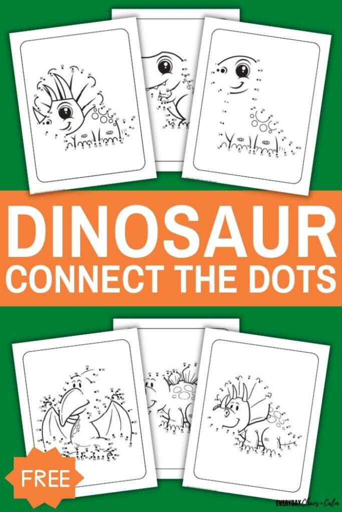 dinosaur connect the dots 