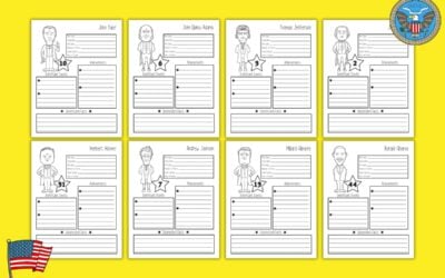 Free Printable President Biography Worksheets