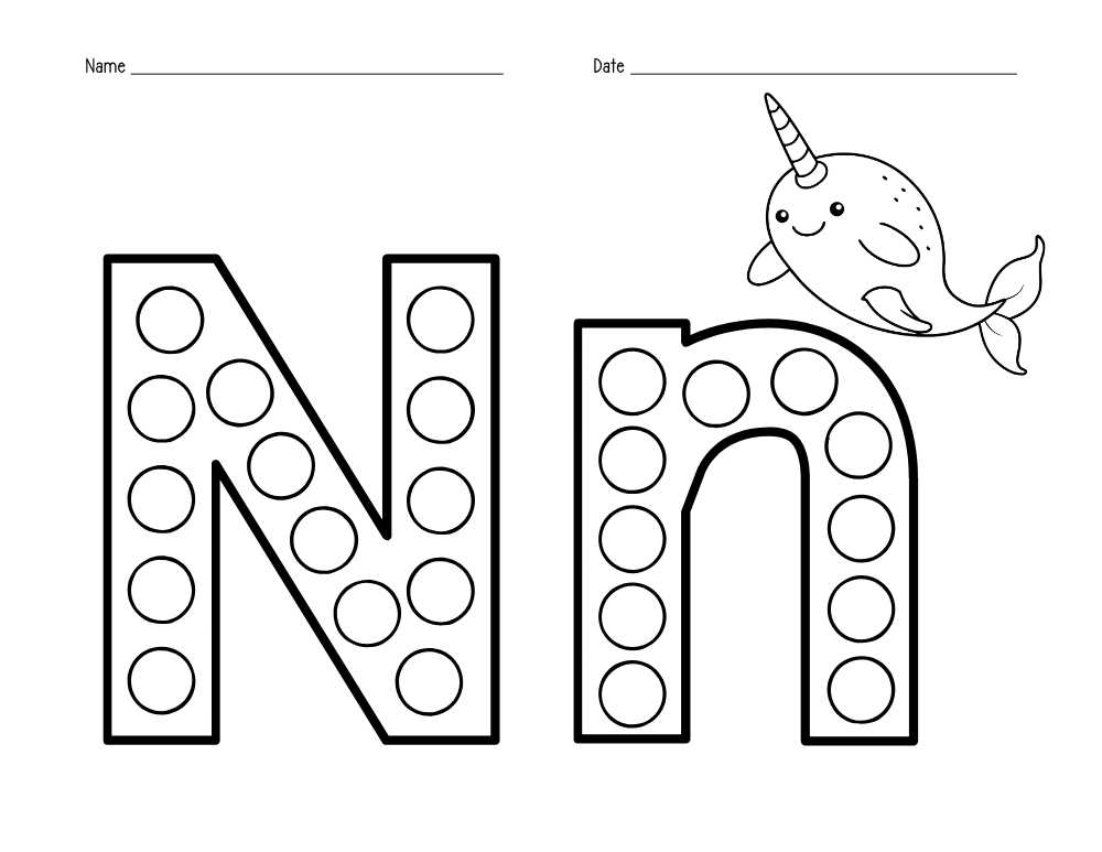 printable alphabet template