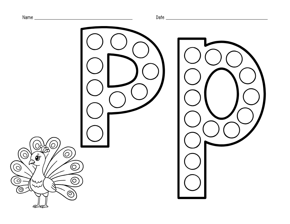 printable alphabet template