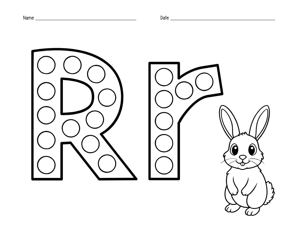 printable alphabet template