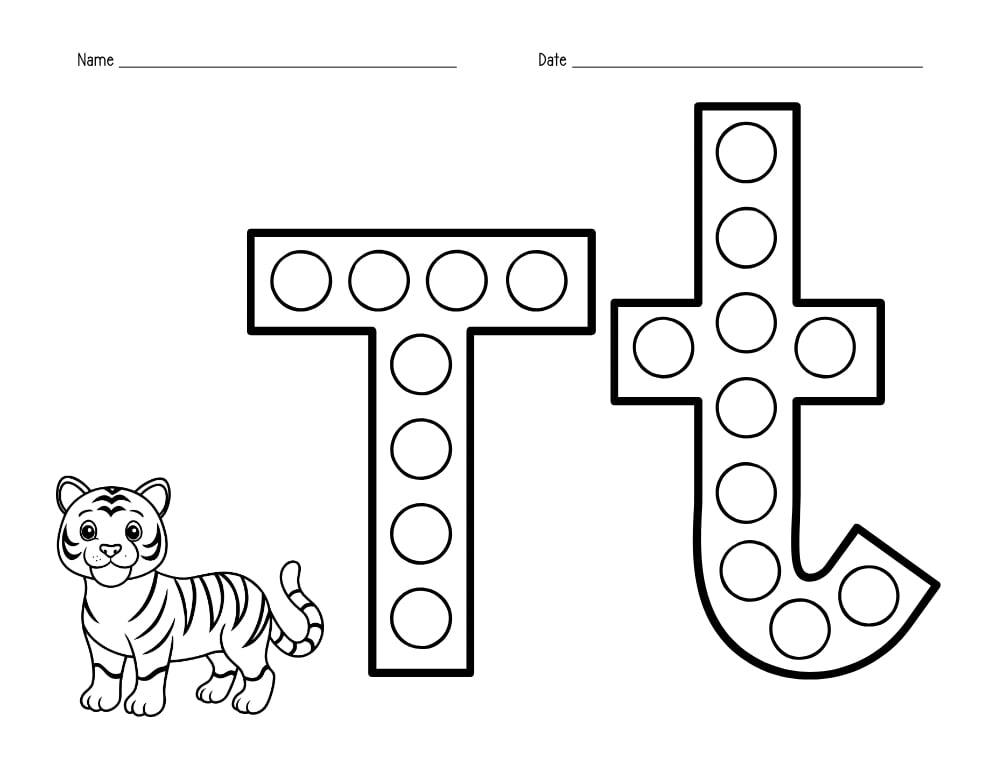 printable alphabet template