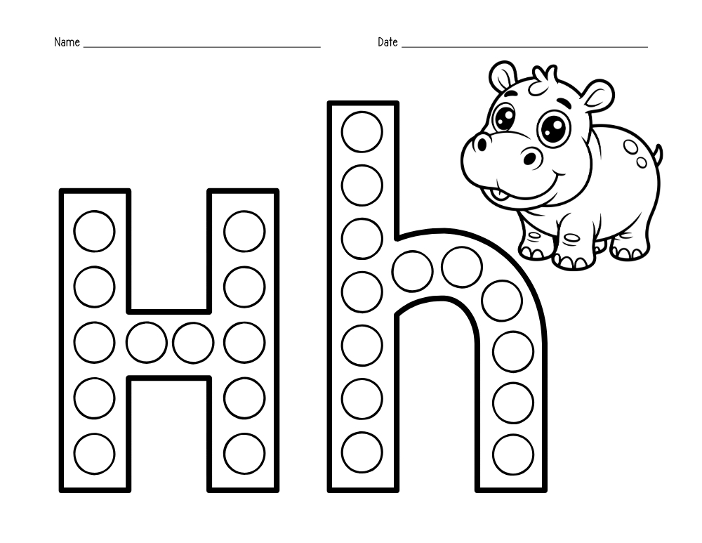 printable alphabet template
