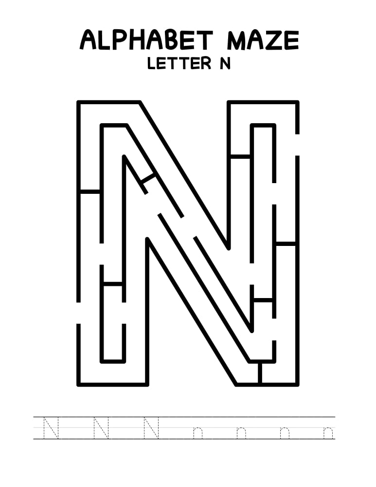 printable alphabet template
