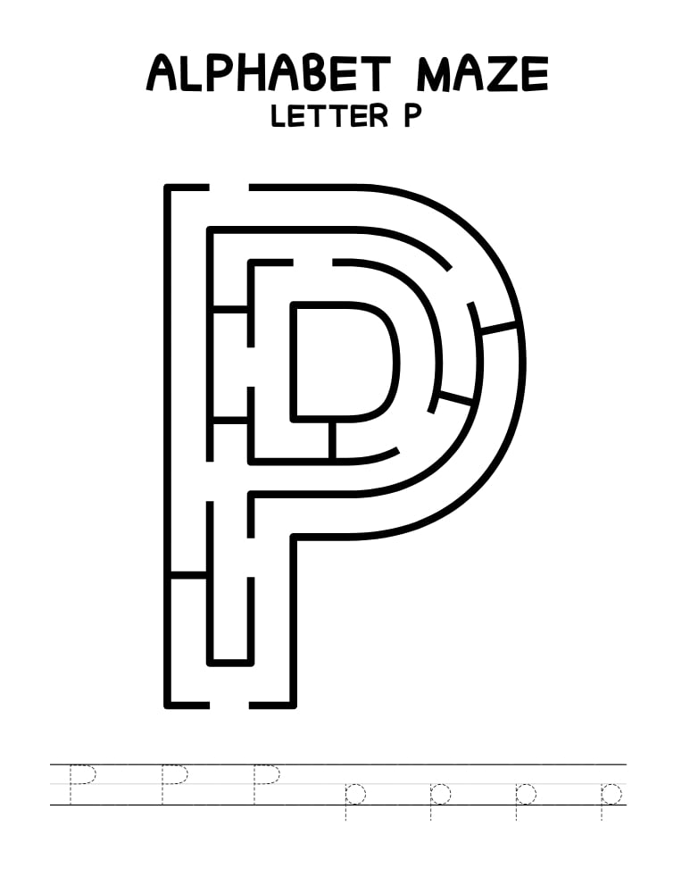printable alphabet template