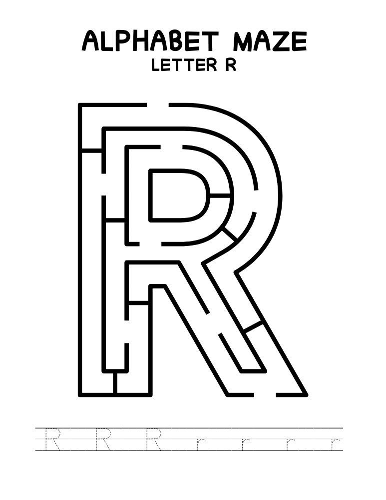 printable alphabet template