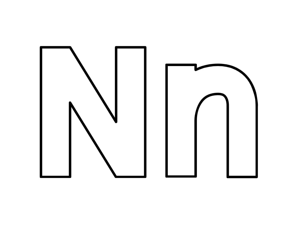 printable alphabet template