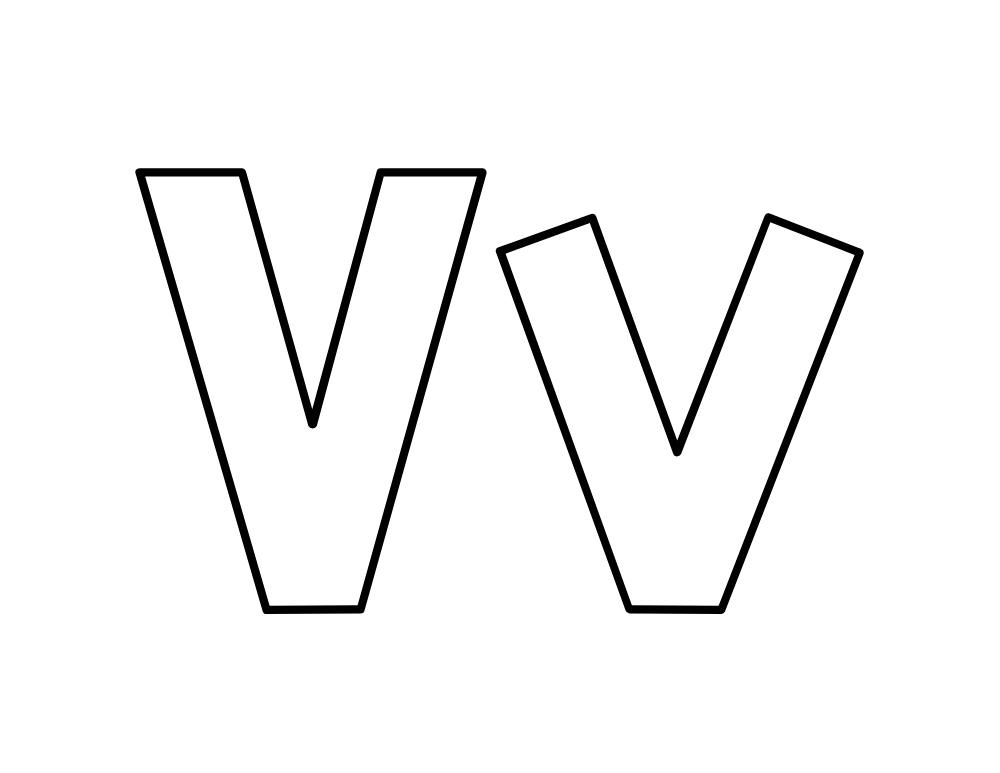 printable alphabet template