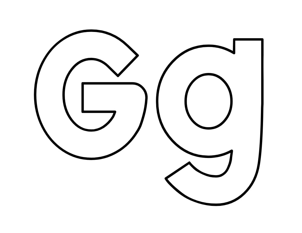 printable alphabet template