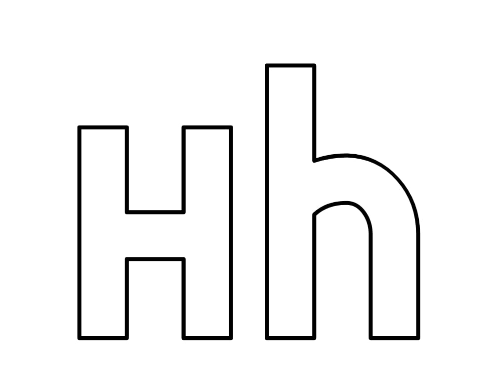 printable alphabet template