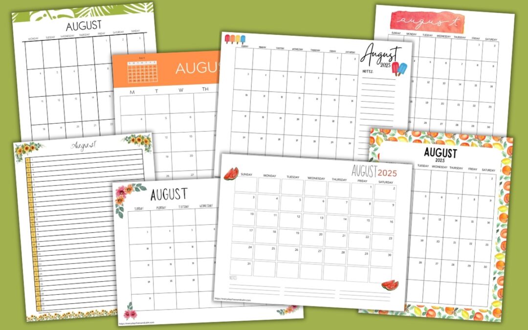 Calendars - Everyday Chaos And Calm