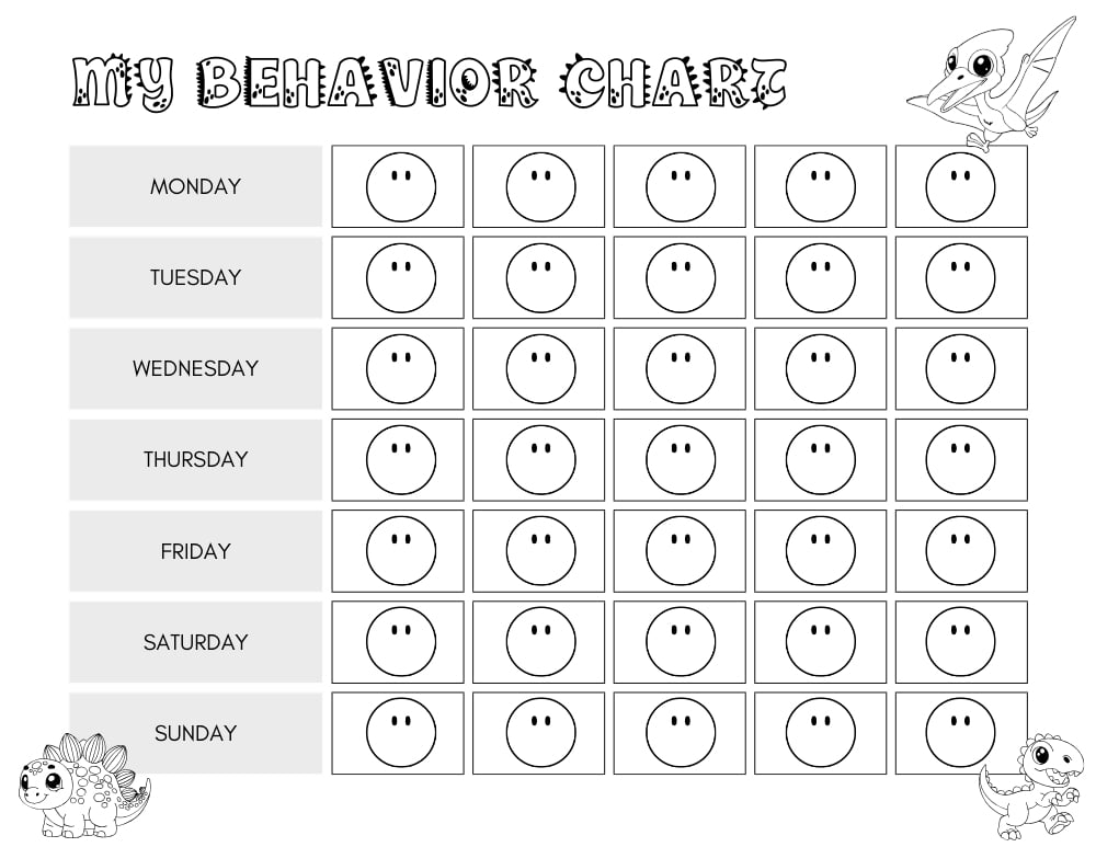 visual behavior schedule, classroom behavior rewards, school counselor resources, PDF, instant download