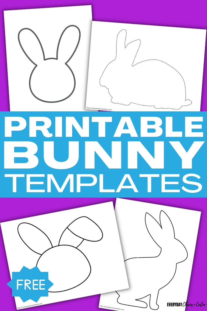printable bunny templates