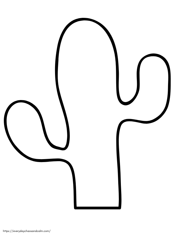 Free Printable Cactus Stencils At John Horne Blog