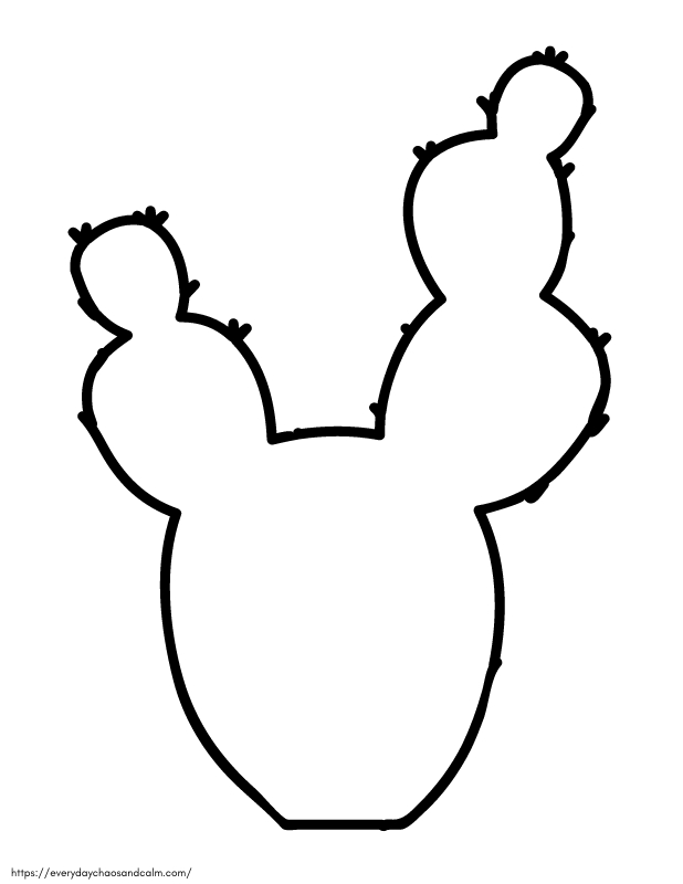 Free Printable Cactus Templates For Crafts