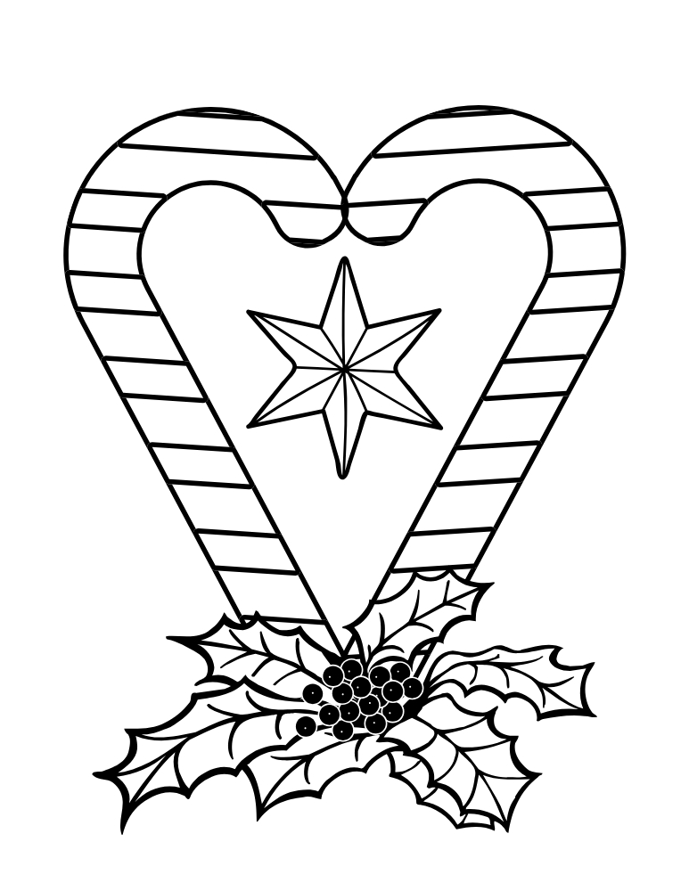 Christmas candy cane pattern coloring, classroom winter activity, PDF, instant download