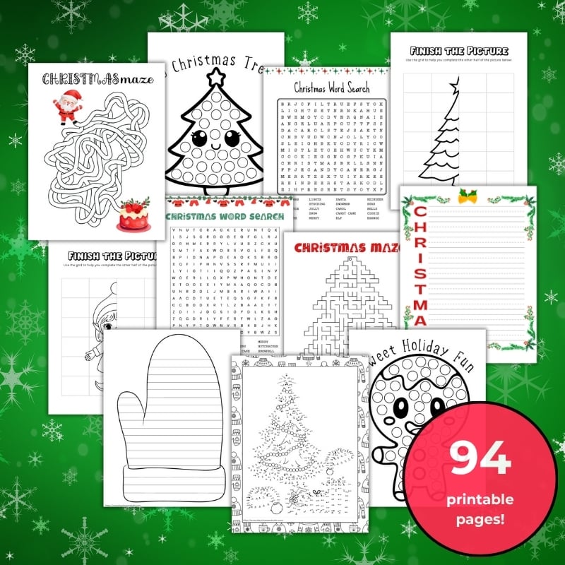 christmas activity bundle