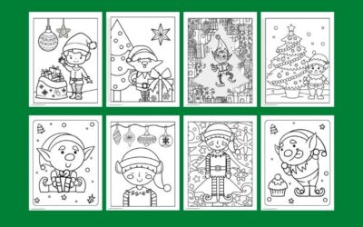 9 Christmas Elf Coloring Pages for Kids (Free PDF Download)
