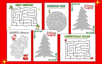 Free Printable Christmas Mazes
