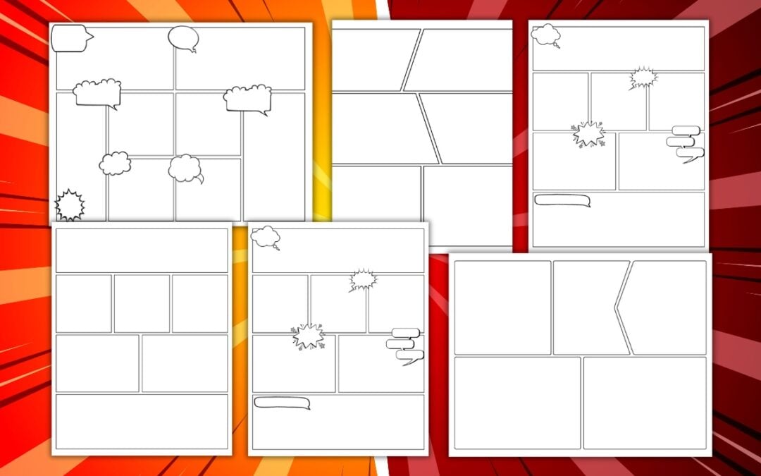 Free Printable Comic Strip Templates