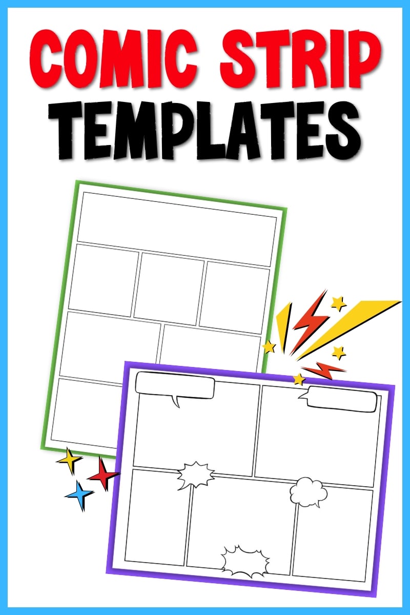 comic strip templates