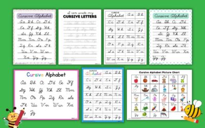 13 Free Printable Cursive Alphabet Charts for Kids