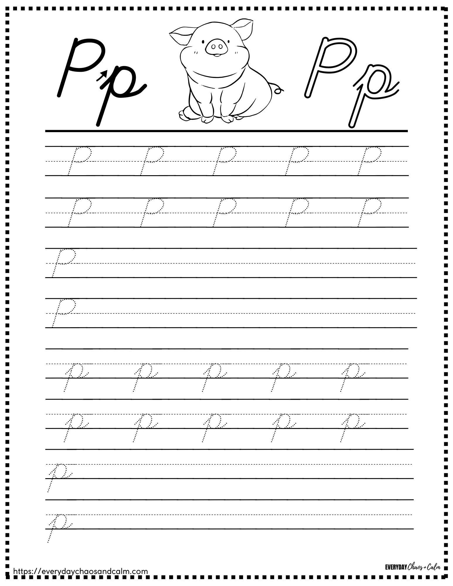 printable cursive letter worksheets, education printable, PDF
