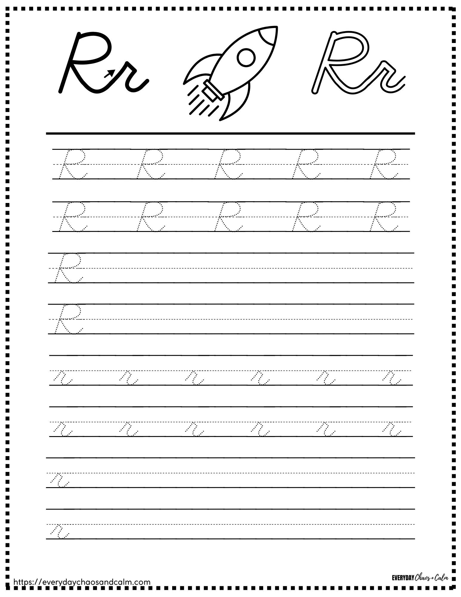 printable cursive letter worksheets, education printable, PDF
