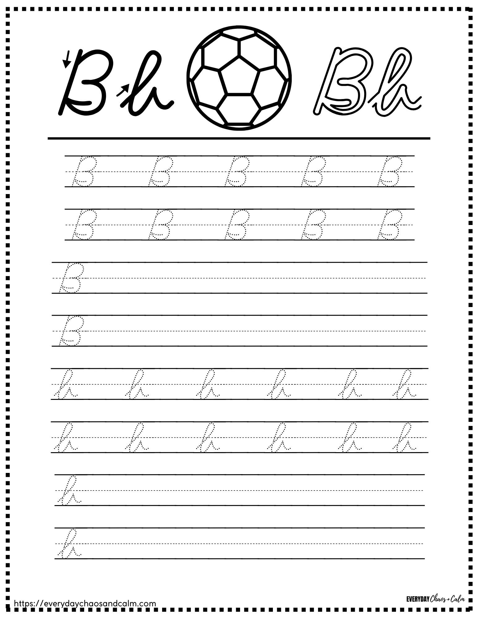 printable cursive letter worksheets, education printable, PDF