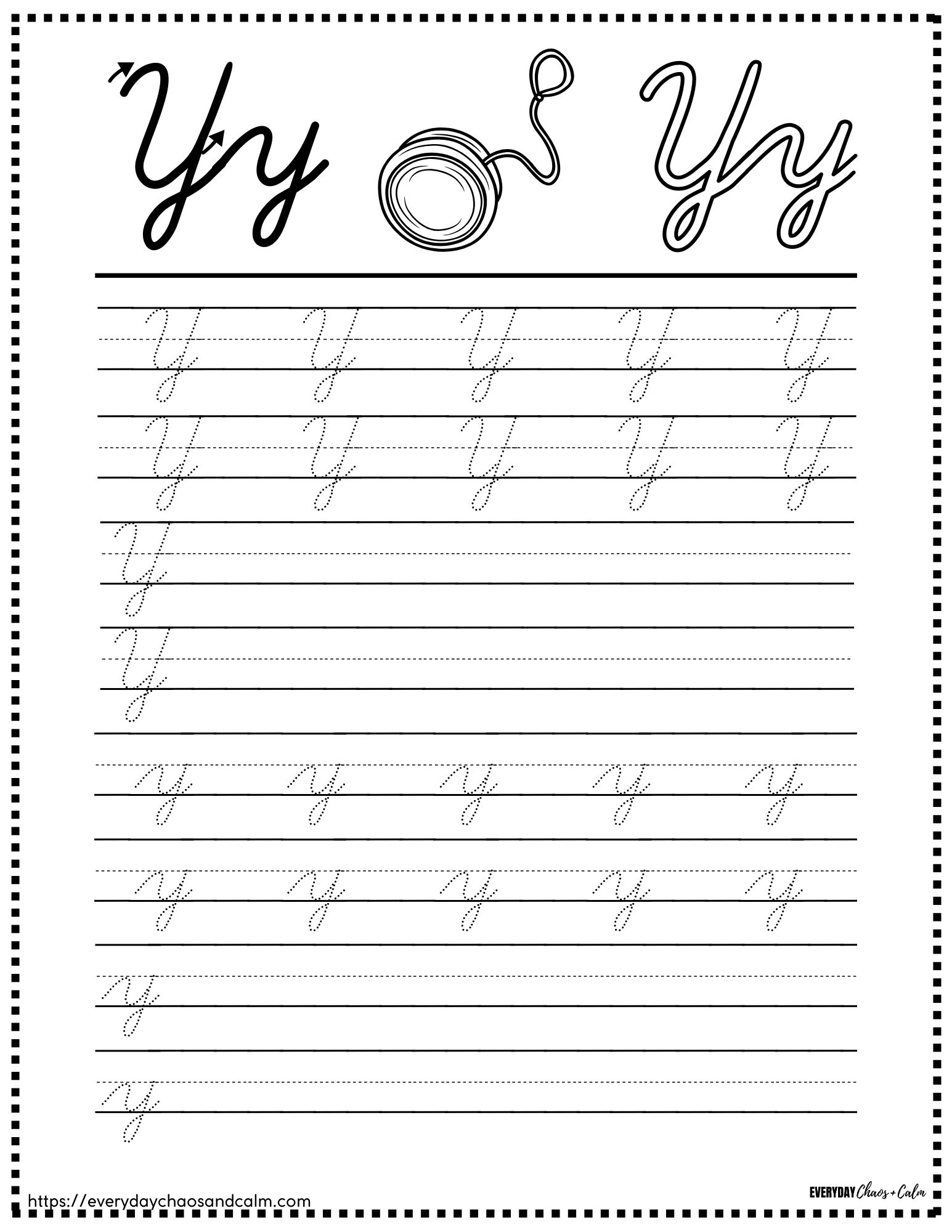 printable cursive letter worksheets, education printable, PDF