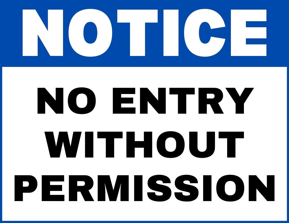 Free Printable Do Not Enter Signs Free Printable Do Not Enter Signs